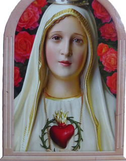 cuadrito del Inmaculado Coraz&oacute;n de Mar&iacute;a