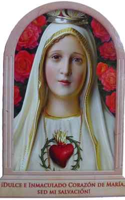 cuadrito del Inmaculado Coraz&oacute;n de Mar&iacute;a